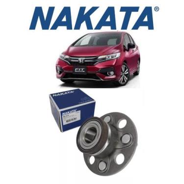 Imagem de 1 Cubo de Roda Nakata Novo Original Traseiro Honda Fit 1.5 2012, TRASE