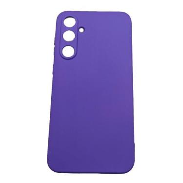 Imagem de Capa Capinha Compatível Com Samsung Galaxy s23 fe Silicone Aveludada P