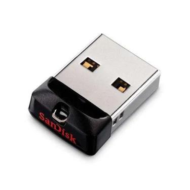 Imagem de Ultra Mini Pen Drive Nano Sandisk Cruzer Fit 32gb Original