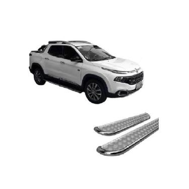 Imagem de Estribo Chapa Fiat Toro Cromado - HOZZ