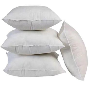 Imagem de Kit 4 Enchimentos Almofadas Fibra Silicone 45x45 Cm Macio - Dois M, Br