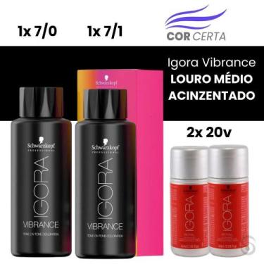 Imagem de Igora Vibrance LOURO MÉDIO ACINZENTADO - Schwarzkopf, UNICA