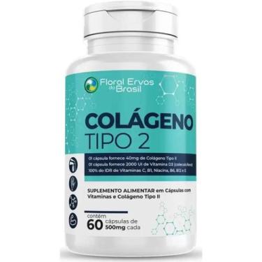 Imagem de Colágeno Tipo 2 UC II 40mg 60 Capsulas - Floral Ervas - Floral Ervas 