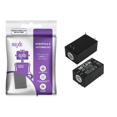 Imagem de Mini Fonte Hi Link Hlk-pm03 3w 100 A 240vac/3.3v 600ma - RoXo, 010-029