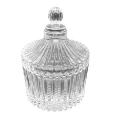 Imagem de Bomboniere / Potiche Vidro C/ Tampa N240330-3 - Quanhe