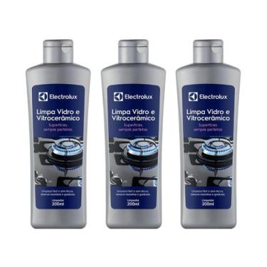 Imagem de Kit Limpa Vidro e Vitrocerâmico de Indução Electrolux Remove Manchas e