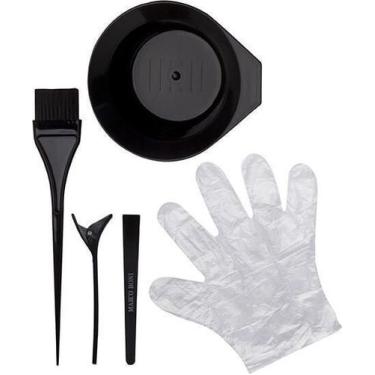 Imagem de Kit Profissional Para Tintura de Cabelo - Marco Boni, Preto