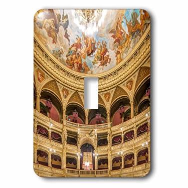 Imagem de 3dRose lsp_207390_1 Hungria, Budapeste, Húngara State Opera House Interruptor único