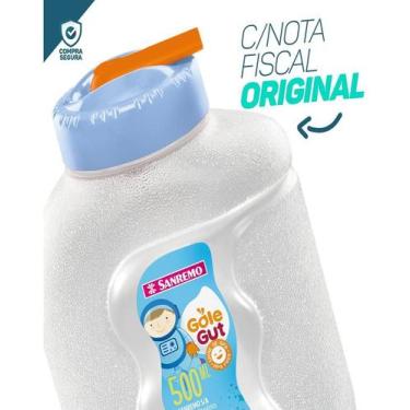 Imagem de Garrafa Gole Gut 500ml Para Água Suco P/ Geladeira Livre Bpa - Sanremo