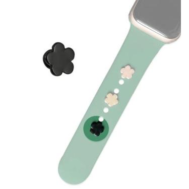 Imagem de Charm Strass Pingente Compatível Com Pulseira Apple Watch - Baú Do Vik