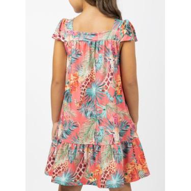 Imagem de Vestido Infantil Menina Colors - TMX, 01, Goiaba