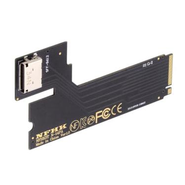 Imagem de NFHK PCI-E 4.0 M.2 M-Key para Oculink SFF-8612 SFF-8611 Adaptador host para ThinkBook 14+ 2022 2023 placa gráfica externa e SSD