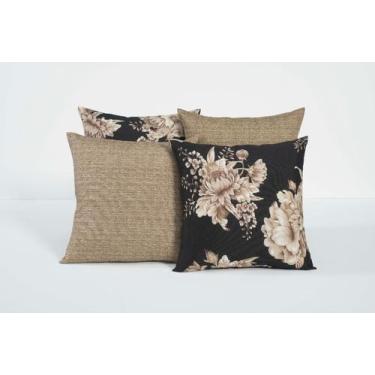 Imagem de Kit 6 Capas Almofadas Lindas Decorativas Sala Sofá C/ Ziper - JH Enxov