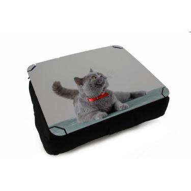 Imagem de Almofada Bandeja para Notebook Laptop Gatos Cat Felino - Deluzz, Briti