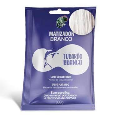 Imagem de Matizador Tubarão Branco 100ml Sachê - Kamaleão Color - Efeito Platinado