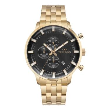 Imagem de Relógio Technos Masculino Ref: Js15enq/1p Cronógrafo Dourado