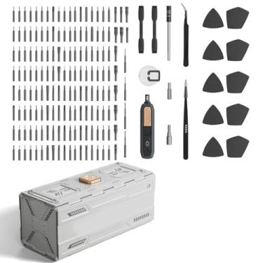Imagem de Kit de Chave de Fenda de Computador 180 Em 1, Conjunto de Ferramentas de Reparo Magnético Com Bits Intercambiáveis, Caixa de Artesanato Bem Organizada, para Projetos de