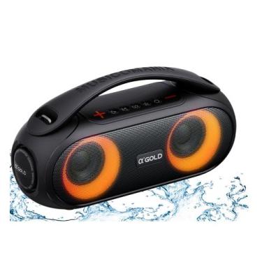 Imagem de Caixa De Som Bluetooth Portátil Microfone 40 W A'gold Sm-30
