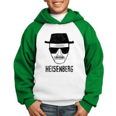 Imagem de Moletom Infantil Heisenberg - Foca na Moda, Branco, Verde, 4