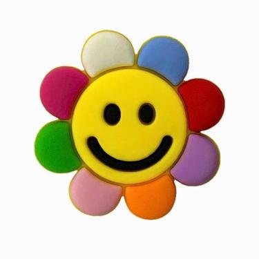 Imagem de Kit 50 Peças aplique Emborrachado Flor Colorida Feliz - RAE