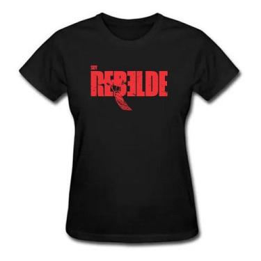 Imagem de Babylook Feminina Grupo Pop Mexicano RBD Soy Rebelde Tour - SMART STAM