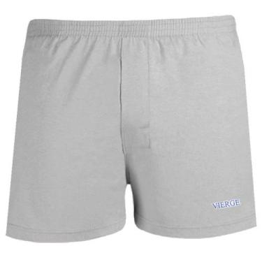 Imagem de Cueca Vierge Samba-Canção 100% Malha em Algodão - 0297, Cinza, EG