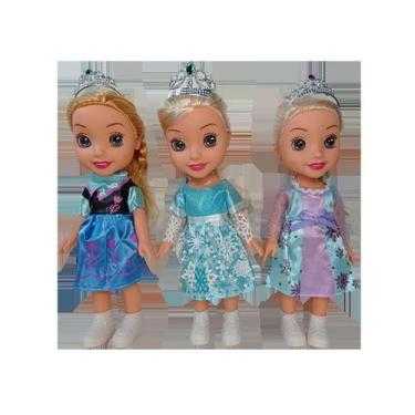 Imagem de Boneca Elite princesa frozen brinquedo para crianças