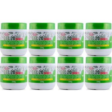 Imagem de Atacado Revenda 8 Gel 20 Ervas Extra Forte Rhenuks 220g
