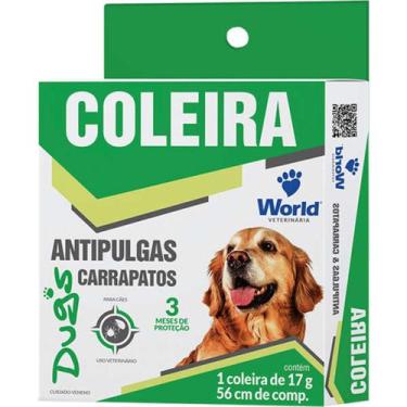 Imagem de Coleira antipulgas carrapatos dugs - World Veterinária