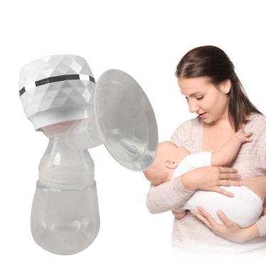 Imagem de Bomba de Tirar Leite Materno Extratora Eletrica Recarregavel Massagem 