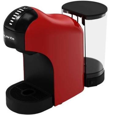 Imagem de Cafeteira Quanta Pure Flavour 3 Em 1 QTCMC50 127V ~ 60HZ - Vermelha/Pr
