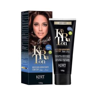 Imagem de Keraton Banho de Brilho Tonalizante Chocolate 100g - Kert Profissional