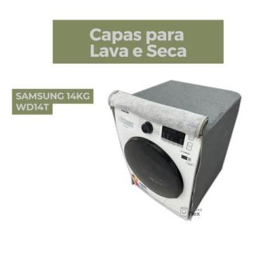 Imagem de Capa lava e seca samsung 14kg wd14t impermeável flex - Capas Flex, CIN