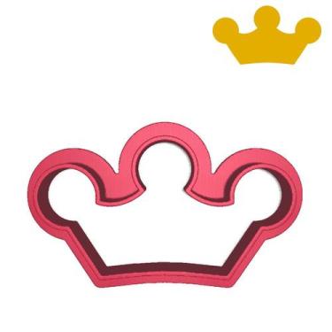 Imagem de Cortador Coroa 3 Pontas Princesa Encantada Castelo - DOCE IMPRESSO, 7,