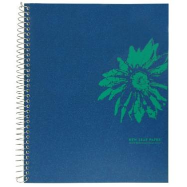 Imagem de Cadernos novos de folha por dentro e por fora da moda, encadernados em espiral, 100% reciclados 1 assunto, a cor pode variar, 813230011155