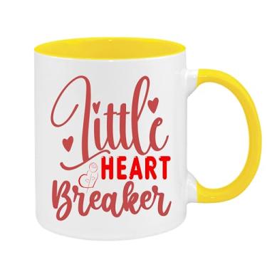 Imagem de SpreadPassion Caneca de café Little Beart Breaker, presente para namorado e namorada, ideia de presente de dia dos namorados, presente para marido e esposa, ideia de presente de aniversário do dia dos