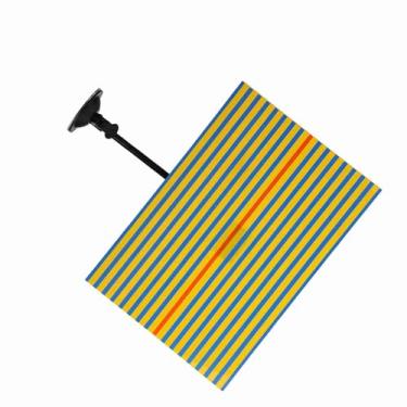 Imagem de Ferramenta de Remoção de Amassados ​​Sem Pintura, Placa de Linha do Refletor, Cor Amarela e Azul para Corpo Automotivo, Danos Causados ​​por Granizo, Reparo Sem Pintura