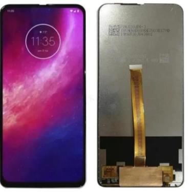 Imagem de Tela Display Frontal Touch Para Moto One Hyper + Cola 110ml - Inova