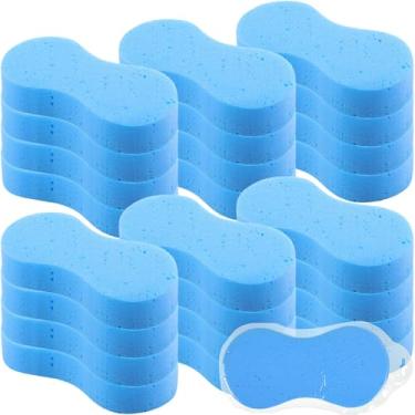 Imagem de Vesici Pacote com 24 esponjas grandes a granel para lavar carros esponja gigante de carro doméstico não arranha suprimentos de limpeza de carro para carro, barco, caiaque, cozinha, com embalagem