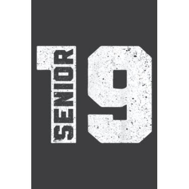 Imagem de Senior 2019 Class of 2019 Graduation Gif: Wide Ruled Paper Notebook Journal | Pretty Wide Blank Lined Workbook ... for Home School College for Writing Notes