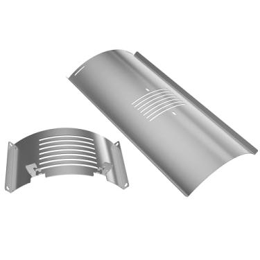 Imagem de Kit de grelha para grelhas de pellets Pit Boss em PB1600, PB1150, PB1100, PB1000, PB1000 Series com barra de ajuste de grelha Flame Broiler – Inclui placa principal e controle deslizante, peças de