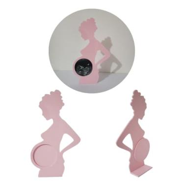 Imagem de Porta Retrato Gestante "Rosa"