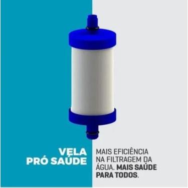 Imagem de Refil Vela Para Torneira Com Filtro Pró Saúde - Injetplast