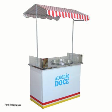 Imagem de Barraca de algodão doce com vidro Mod 3031