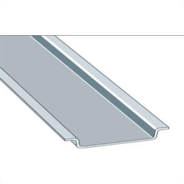 Imagem de Suporte Disjuntor Trilho Liso Aluminio Aiedem 50Cm
