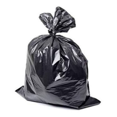 Imagem de Saco De Lixo 60l 100 Un Preto 0,8 Micras - HIGIPACK