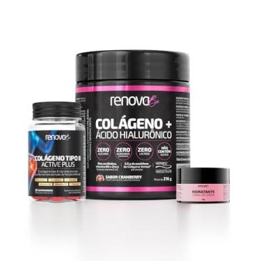 Imagem de Kit Colágeno Verisol Pele e Colágeno Tipo 2 Ossos Renova Be (1 Cranberry - 1 Tipo II)