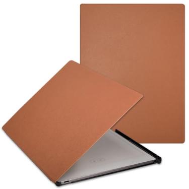 Imagem de JKhandy Capa para Remarkable Paper Pro 11,8 polegadas (lançado em 2024), capa traseira rígida leve protetora automática para hibernar/despertar com suporte de caneta embutido, marrom_1
