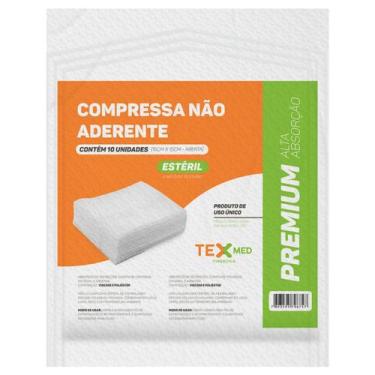 Imagem de Compressa Não Aderente Estéril Texmed 40 Env (400 Unidades)