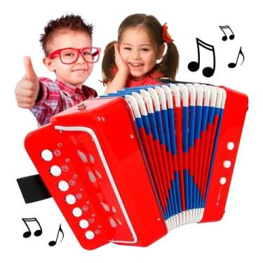 Imagem de Sanfona Infantil Mini Acordeon - Monish